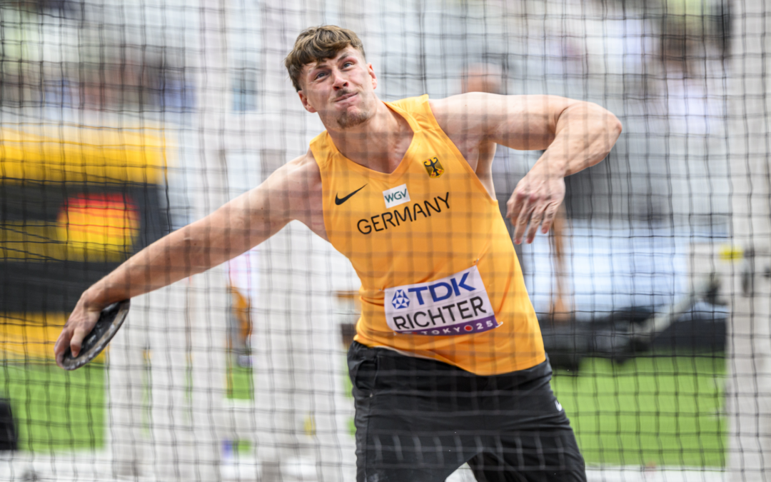 74-Meter-Shootingstar Steven Richter bereit für Diskus-Gipfel beim Goldenen Oval